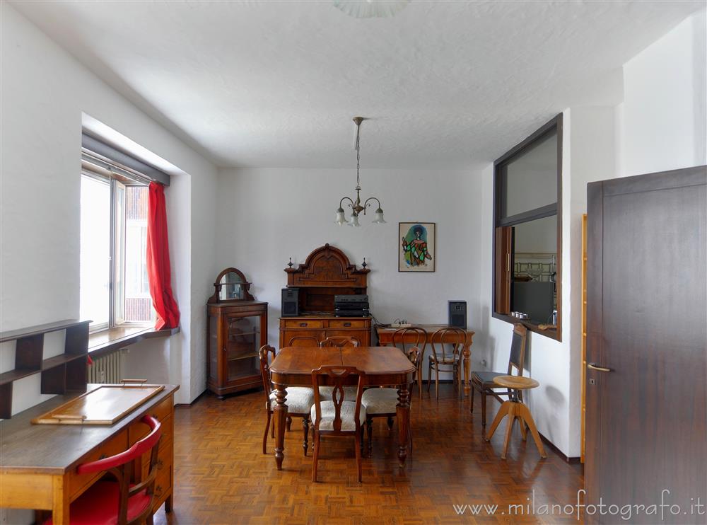 Milan (Italy) - Living room with furniture from the early 1900s